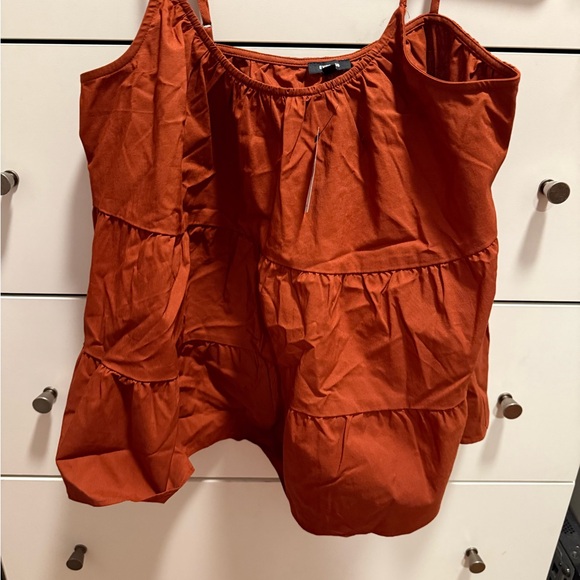 Express Rust Tank Top - Picture 2 of 2